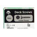 Homecare Products 40403 Deck Screws - Galvanized - 6 x 1.25 in. HO3318009